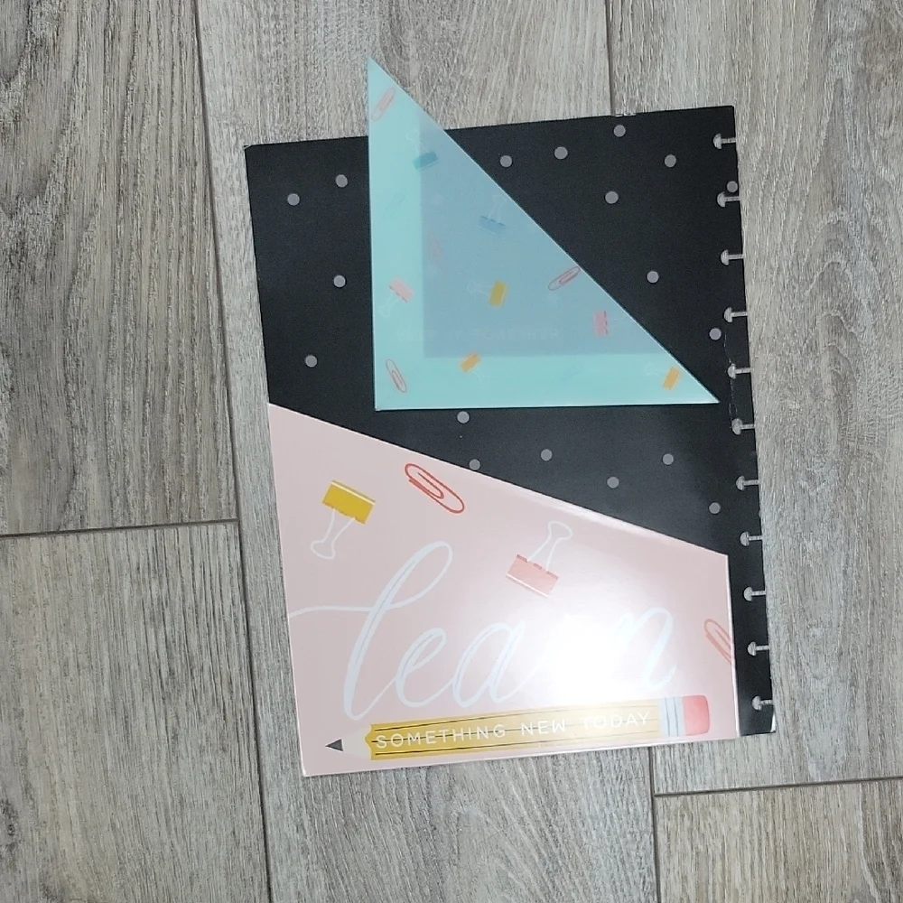 Disney and Happy Planner Sticker And Grading/Notebook Paper Bundle